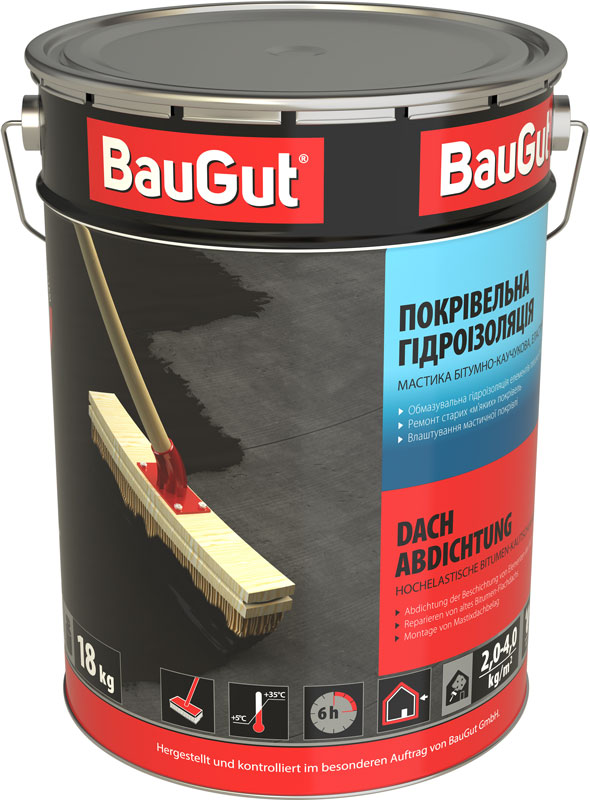 Мастика BAUGUT бітумно-каучукова (2290501212011)